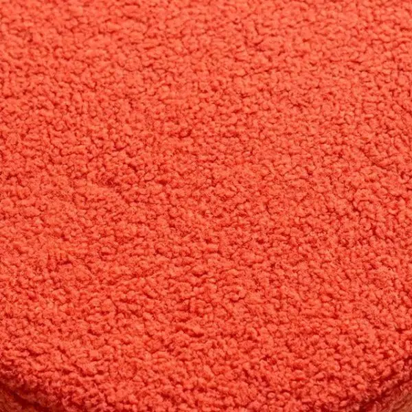 Contemporary Creative Lamb Fleece Cylinder Pouf Footstool For Entryway - Image 5