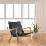 Original Wood Color Frame + Black