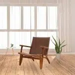 Walnut Color Frame + Brown