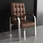 Silver Frame + Brown