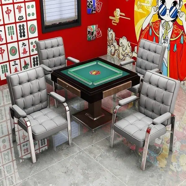 Modern Luxury Rectangular Square Steel PU Leather Accent Chair Backrest Armrest For Living Room - Image 18