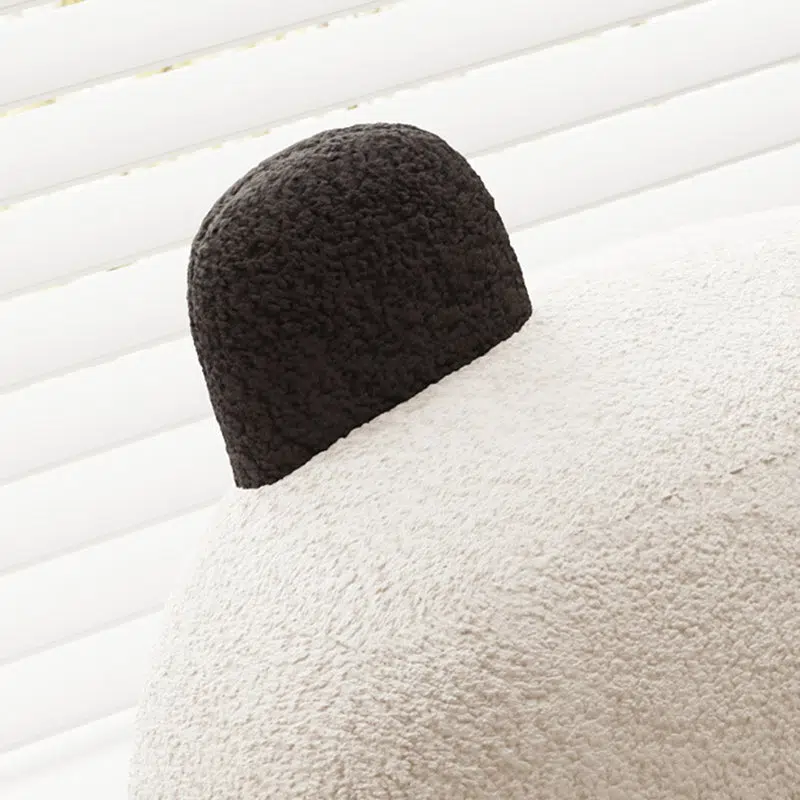 DFM-Chair-FM01096-7.jpg Contemporary Creative Cartoon Baby Panda Lambswool Accent Chair Backrest Armrest For Living Room - Image 6