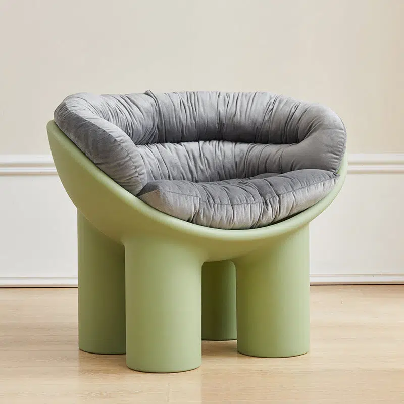 DFM-Chair-FM01113-20.jpg Contemporary Creative Elephant Leg Shape Adult Children Round Curved Plastic Chair Backrest Armrest For Living Room - Image 24