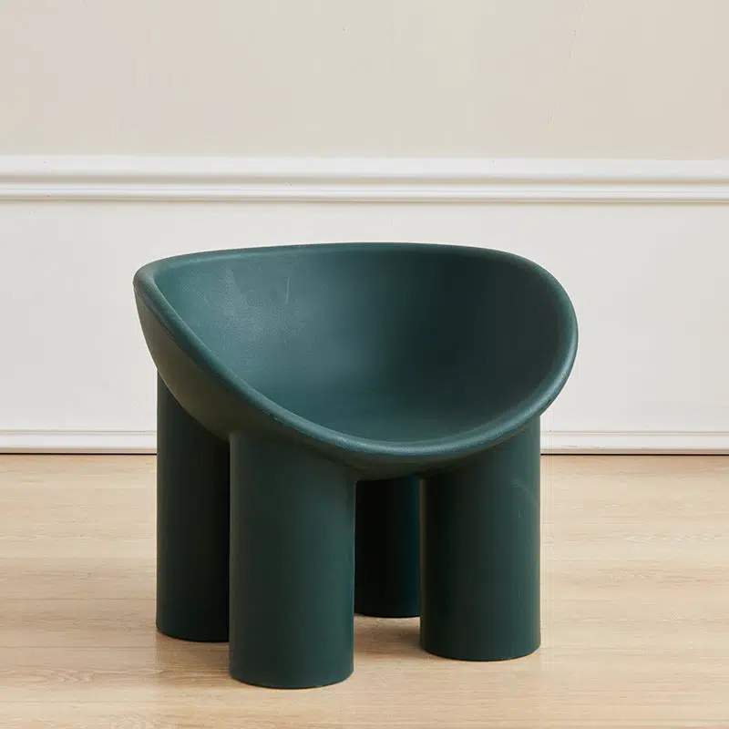 DFM-Chair-FM01113-29.jpg Contemporary Creative Elephant Leg Shape Adult Children Round Curved Plastic Chair Backrest Armrest For Living Room - Image 31