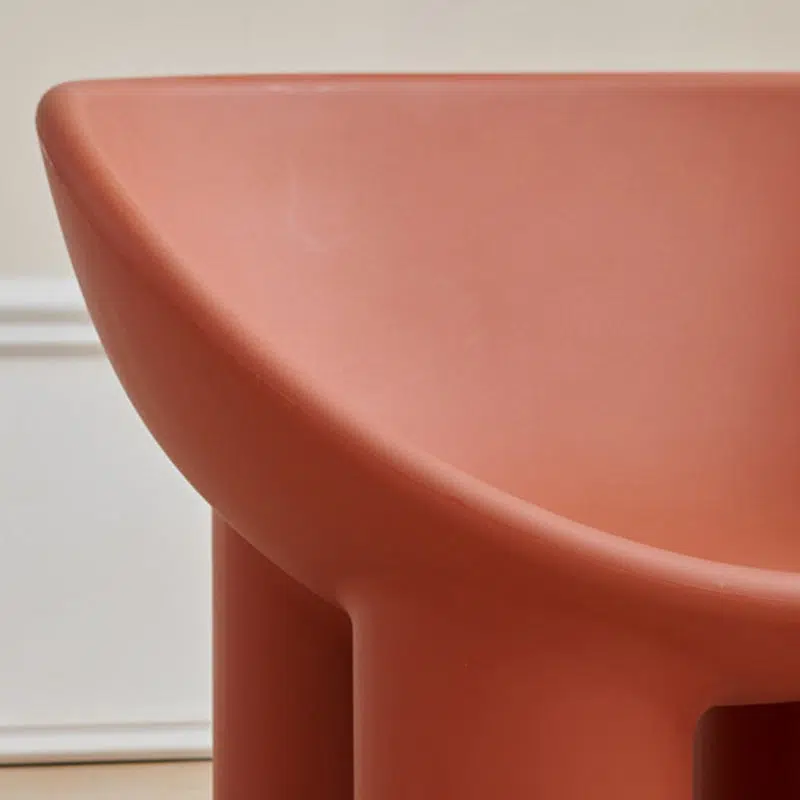 DFM-Chair-FM01113-49.jpg Contemporary Creative Elephant Leg Shape Adult Children Round Curved Plastic Chair Backrest Armrest For Living Room - Image 5