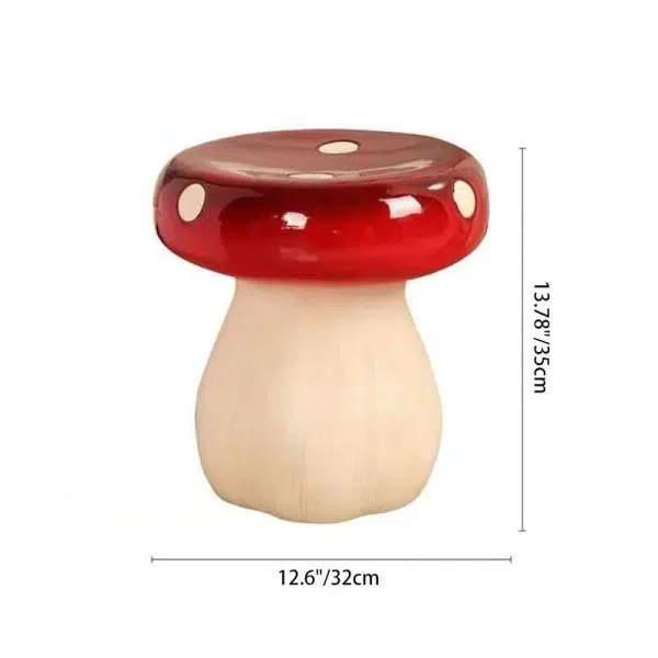 Contemporary Creative Mushroom Round Fiberglass Chair For Living Room - Image 4