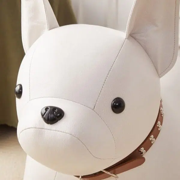 Contemporary Creative Kids Bulldog Animal Fabric Chair For Living Room - Image 6