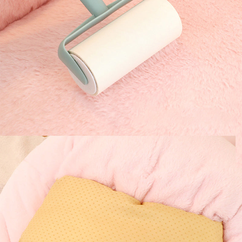 DFM-Chair-FP00375-9.jpg Contemporary Creative Animal Square Artificial Rabbit Fur PP Cotton Recliner Backrest Armrest For Living Room - Image 6