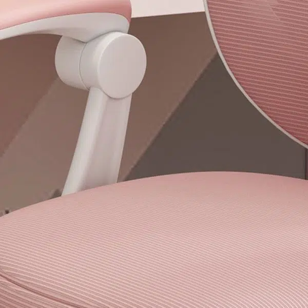 Modern Simplicity Round Cushion Fabric PP Desk Chair Backrest Armrest For Home Office - Image 7