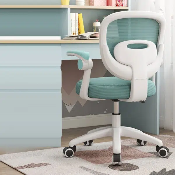 Modern Simplicity Square PP High Density Foam Desk Chair Backrest Armrest For Bedroom - Image 2