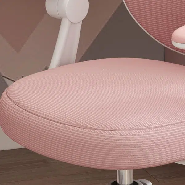 Modern Simplicity Round Cushion Fabric PP Desk Chair Backrest Armrest For Home Office - Image 6