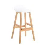 Original Wood Color Legs - White