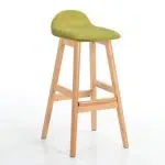 Original Wood Color Legs - Green