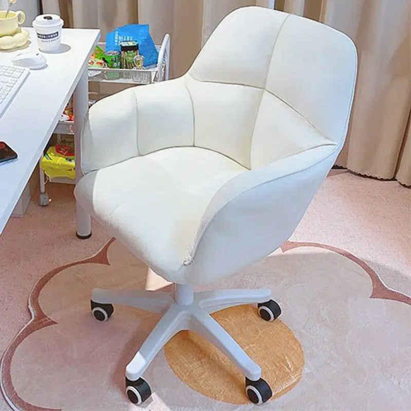 DFM-Chair-FP01457-12.jpg Contemporary Luxury Square Cushion Golden Velvet Nylon Desk Chair Backrest For Home Office - Image 12