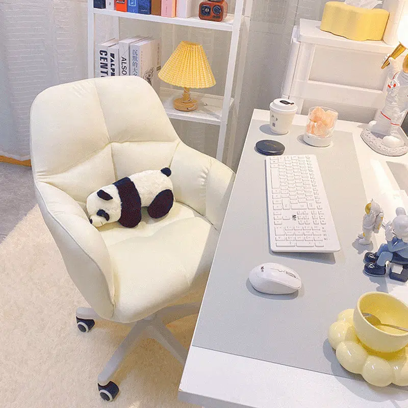 DFM-Chair-FP01457-19.jpg Contemporary Luxury Square Cushion Golden Velvet Nylon Desk Chair Backrest For Home Office - Image 6