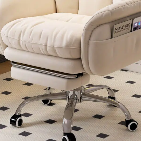 Modern Luxury Square Cushion High Density Foam Stainless Steel Accent Chair Backrest Armrest For Living Room - Image 7