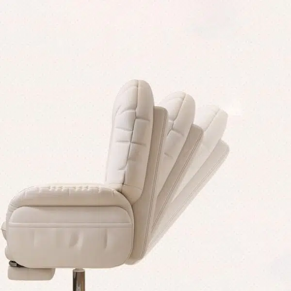 Modern Luxury Square Cushion High Density Foam Stainless Steel Accent Chair Backrest Armrest For Living Room - Image 8