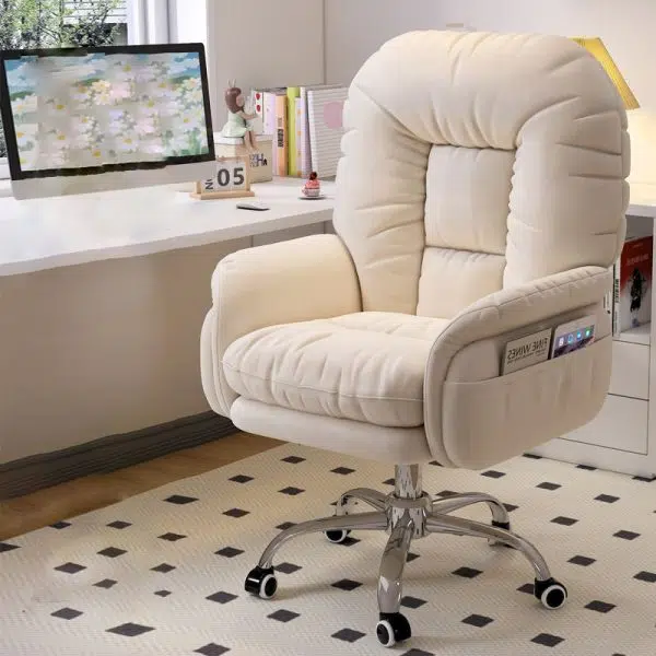 Modern Luxury Square Cushion High Density Foam Stainless Steel Accent Chair Backrest Armrest For Living Room