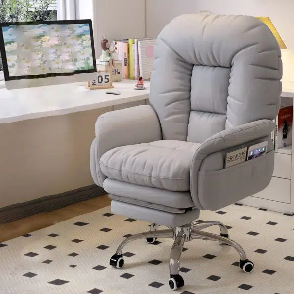 Modern Luxury Square Cushion High Density Foam Stainless Steel Accent Chair Backrest Armrest For Living Room - Image 12