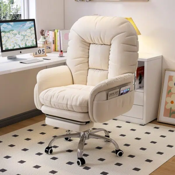 Modern Luxury Square Cushion High Density Foam Stainless Steel Accent Chair Backrest Armrest For Living Room - Image 9