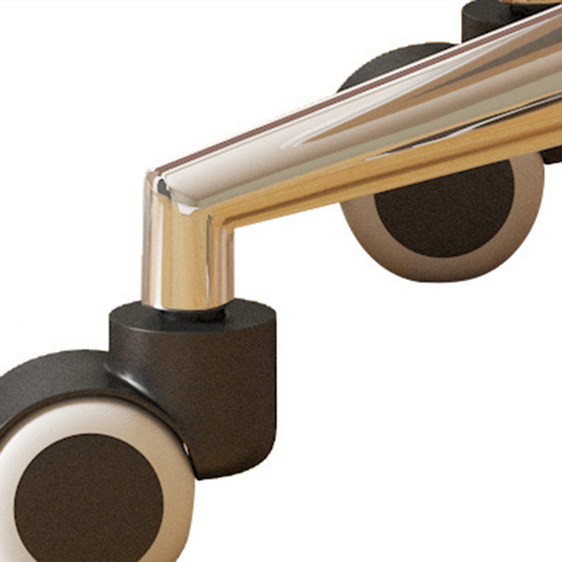 DFM-Chair-FP01583-17.jpg Contemporary Nordic Square Back PU Leather Stainless Steel Desk Chair Backrest Armrest For Home Office - Image 6