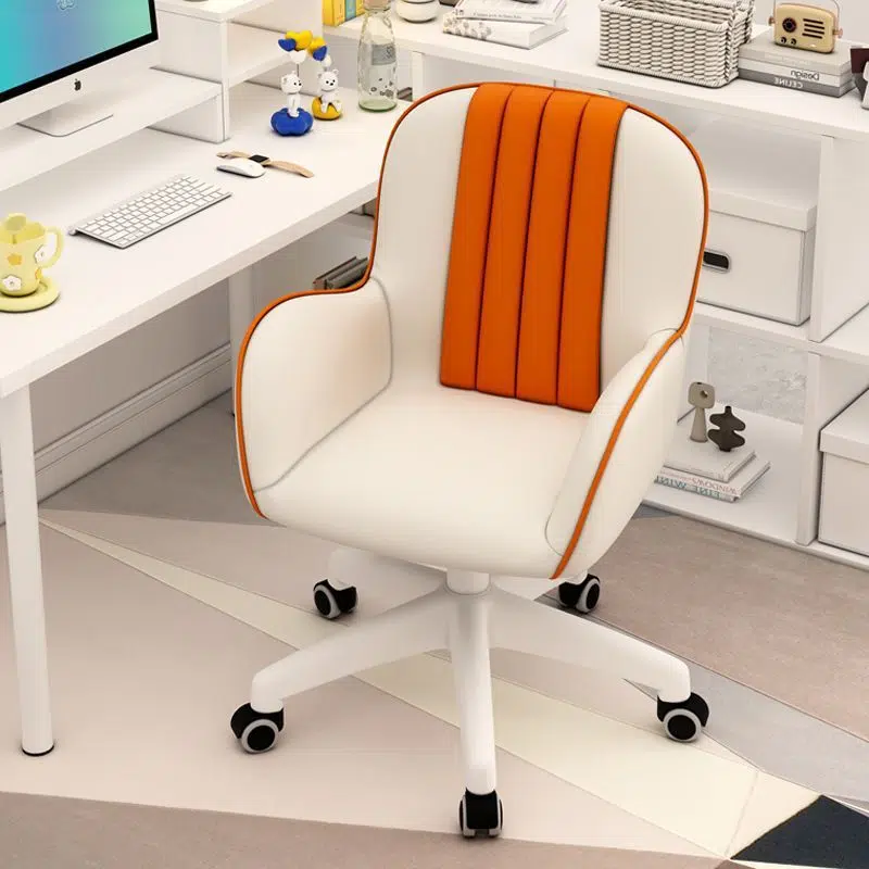 DFM-Chair-FP01617-18.jpg Contemporary Coastal Square PU Leather Nylon Desk Chair Backrest Armrest For Home Office - Image 13