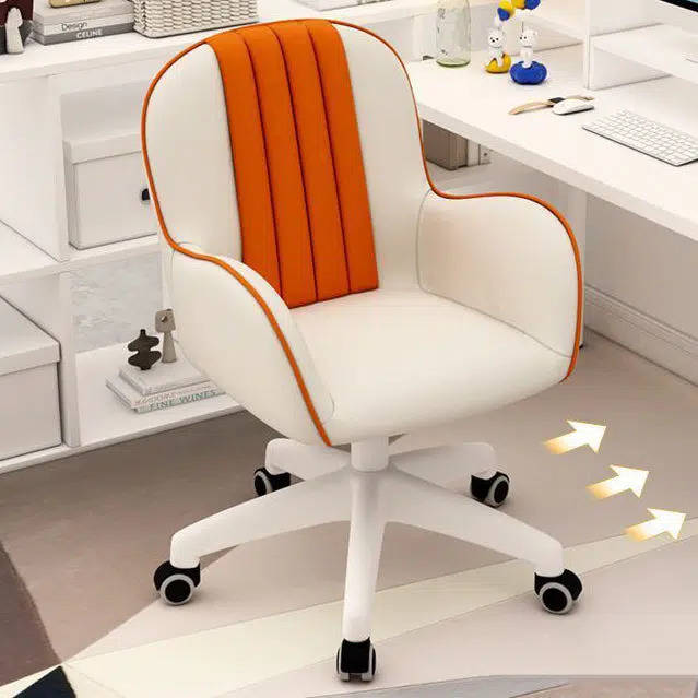 DFM-Chair-FP01617-19.jpg Contemporary Coastal Square PU Leather Nylon Desk Chair Backrest Armrest For Home Office - Image 14