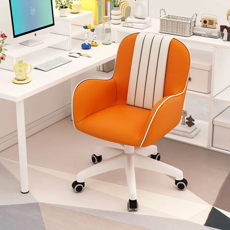 DFM-Chair-FP01617-3.jpg Contemporary Coastal Square PU Leather Nylon Desk Chair Backrest Armrest For Home Office - Image 18