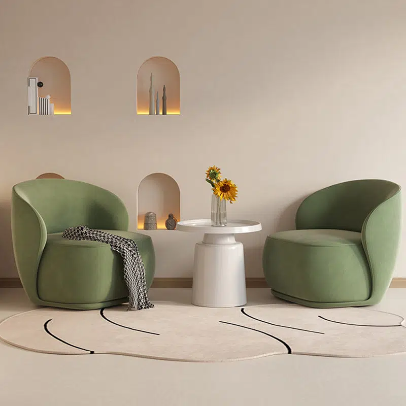 DFM-Chair-FW01517-16.jpg Contemporary Creative Curved Square Velvet Solid Wood Accent Chair Backrest For Living Room - Image 12