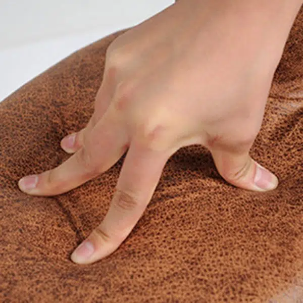 Contemporary Creative Kids Fabric Wood Sponge Animal Elephant Footstool For Entryway - Image 10