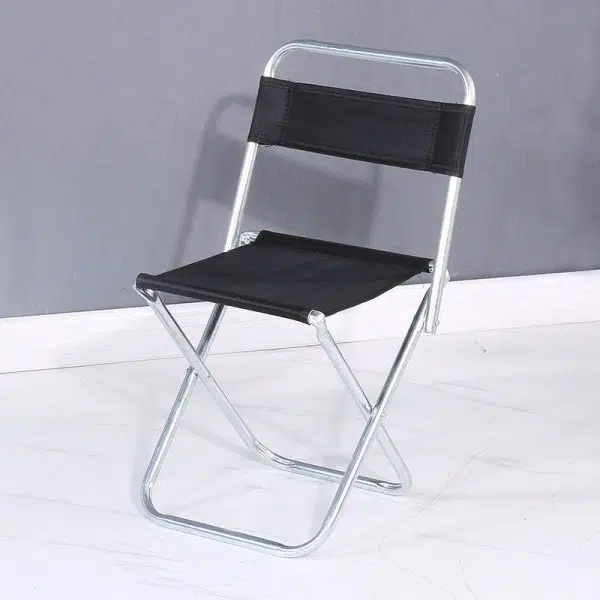 Modern Simplicity Fabric Metal Square Outdoor Chair Backrest Foldable For Outdoor - Image 13