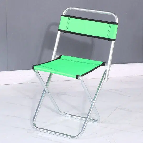 Modern Simplicity Fabric Metal Square Outdoor Chair Backrest Foldable For Outdoor - Image 15