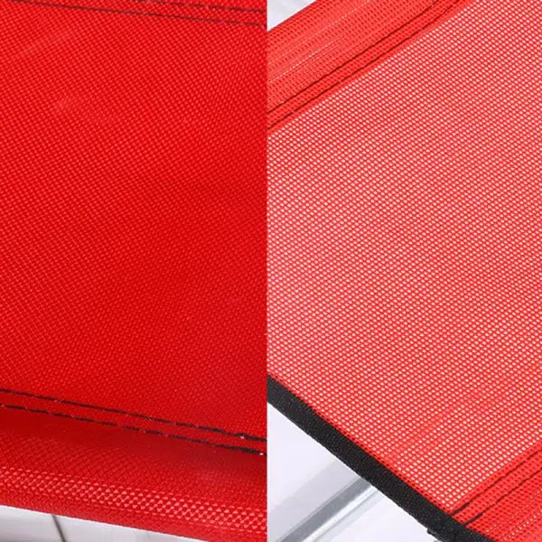 Modern Simplicity Fabric Metal Square Outdoor Chair Backrest Foldable For Outdoor - Image 7