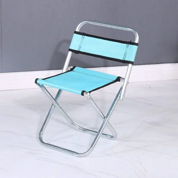 Modern Simplicity Fabric Metal Square Outdoor Chair Backrest Foldable For Outdoor - Image 17