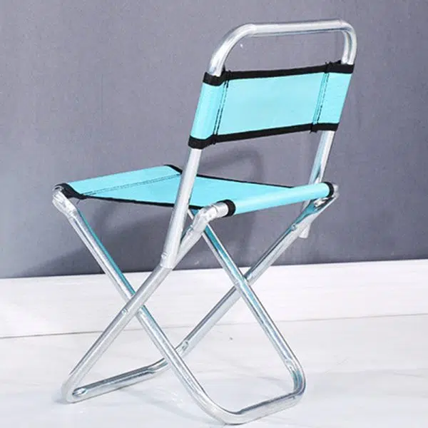 Modern Simplicity Fabric Metal Square Outdoor Chair Backrest Foldable For Outdoor - Image 11