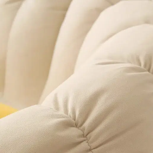 DFM-Chair-FX01212-10.jpg Contemporary Nordic Snowflake Fleece EPS Flower Round Sofa Footrest For Bedroom - Image 7