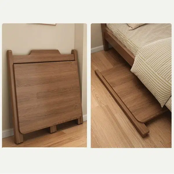 Modern Minimalist Wooden Rectangular Desk For Home Office - Image 9