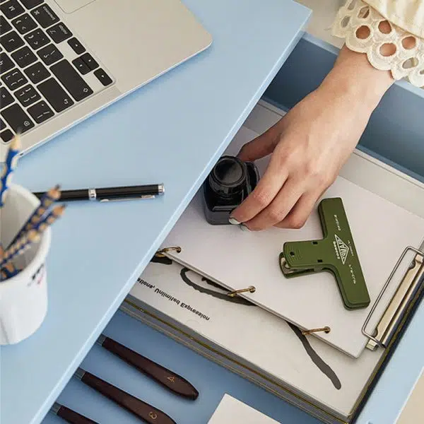 Contemporary Nordic Iron & ABS Rectangular Movable Side Table 3-Drawer For Bedroom & Living Room - Image 8