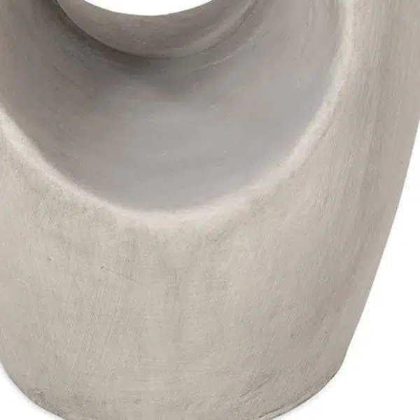 Contemporary Creative Magnesium Oxide Round Tree-Hollow Side Table With Wear-Resistant Pads For Bedroom And Living Room - Image 5