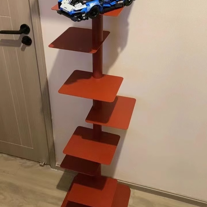 DFM-Table-BM01725-5.png Contemporary Nordic Carbon Steel Vertical Square Bookshelf For Home Office & Living Room - Image 5