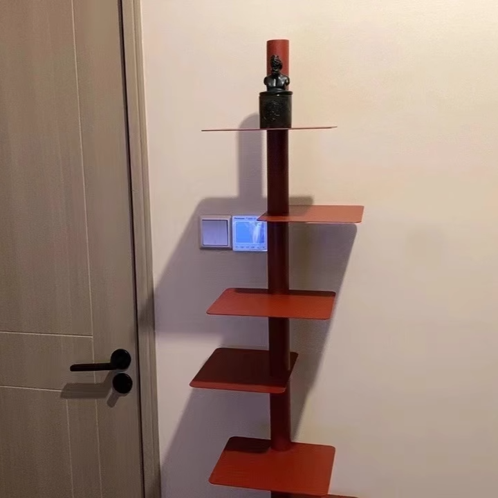 DFM-Table-BM01725-6.png Contemporary Nordic Carbon Steel Vertical Square Bookshelf For Home Office & Living Room - Image 6