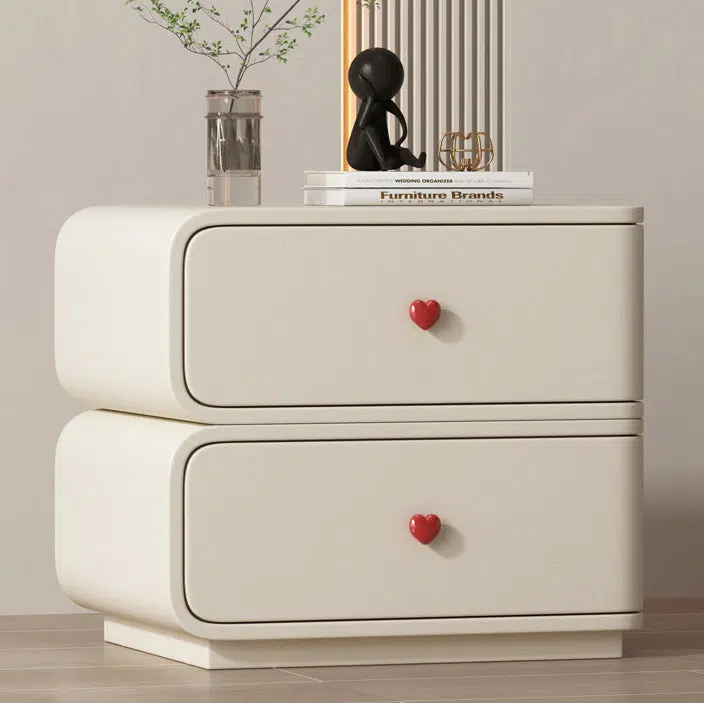 DFM-Table-BW02047-30.jpg Contemporary Creative Faux Leather Solid Wood & Metal Curved Rectangular Nightstand 2-Drawer For Bedroom - Image 32