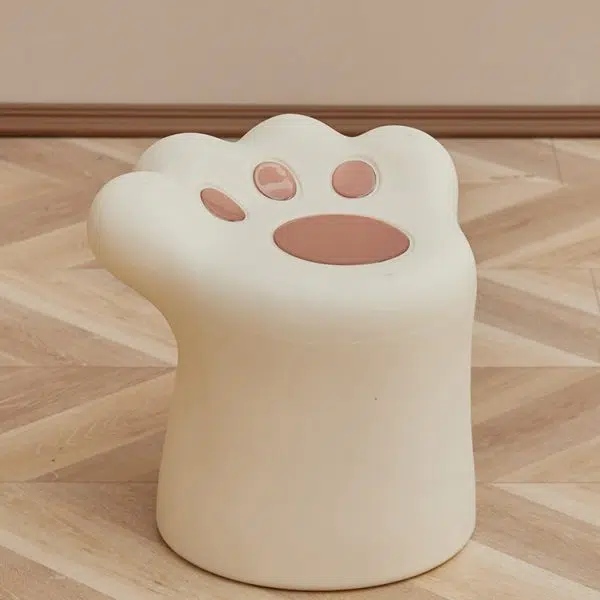 Contemporary Nordic Cat Scratching PE Side Table & Chair Set For Living Room - Image 20