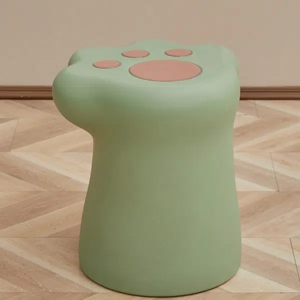 Contemporary Nordic Cat Scratching PE Side Table & Chair Set For Living Room - Image 25