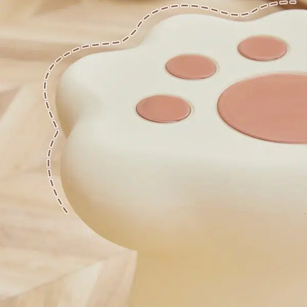 Contemporary Nordic Cat Scratching PE Side Table & Chair Set For Living Room - Image 6