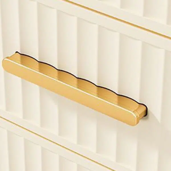 Contemporary Nordic Cream Rectangular Cube PP Side Table 3/4/5 - Drawer For Living Room - Image 8