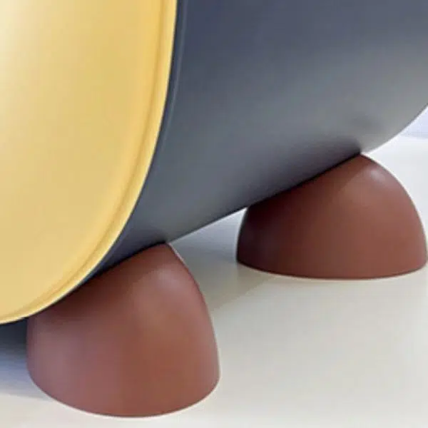 Contemporary Creative Kids Round Cat PP Nightstand For Bedroom - Image 6