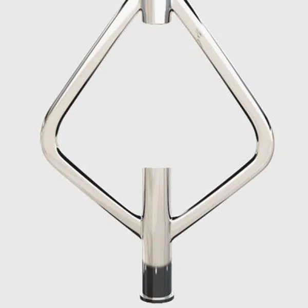 Contemporary Luxury Round Tempered Glass Stainless Steel Coffee Table 1-Tier For Living Room - Image 6