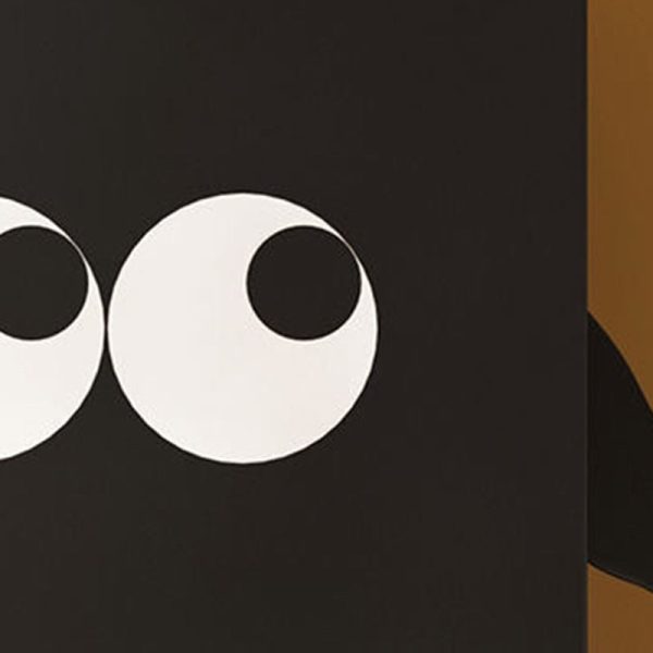 Contemporary Creative Long-Legged Robot Iron Nightstand 2-Cabinet For Bedroom - Image 5