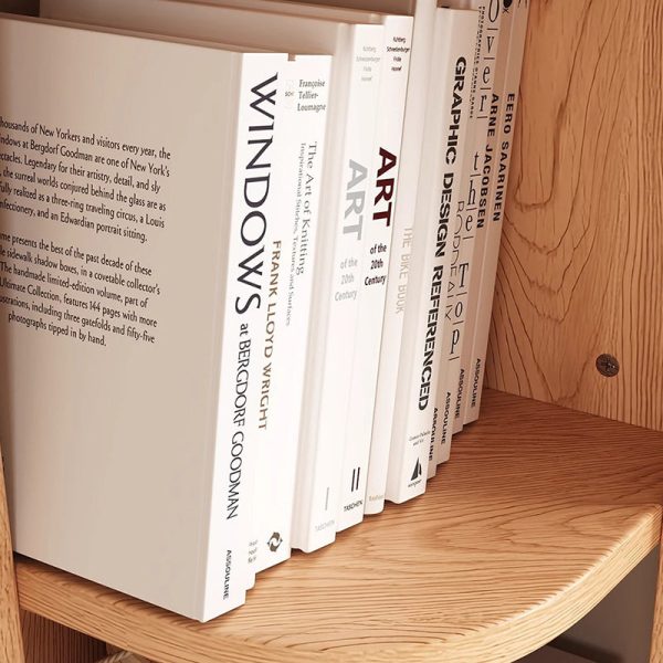 Traditional Japanese Solid Wood Compact Corner Bookcase 3/4/5-Tier Storage Rack For Home Office - Image 9